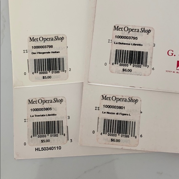 🎵 Set of 4 Opera Libretti 🎵 - Picture 7 of 12